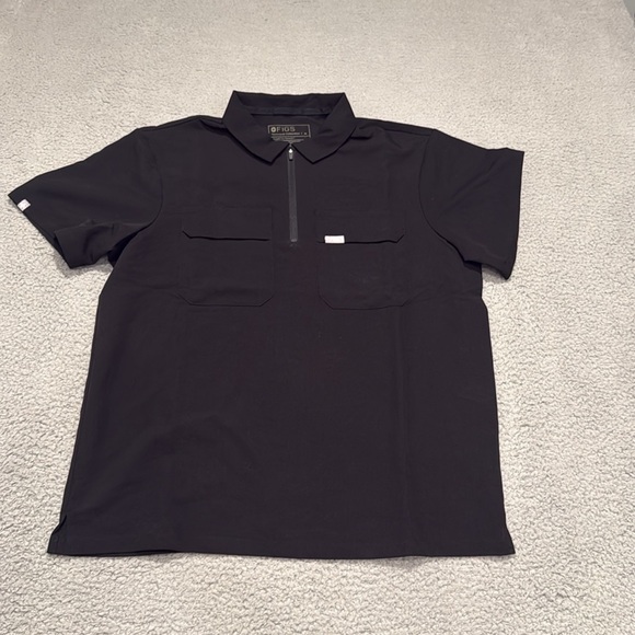 Figs Men’s Lima Classic Shortsleeve Cargo Scrub Polo size M - Picture 2 of 5